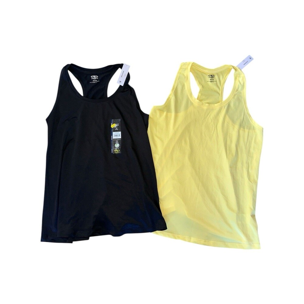 Athletic Works Active Tank Top Womens XS Halter Racerback Athletic Gym Lot of 2
